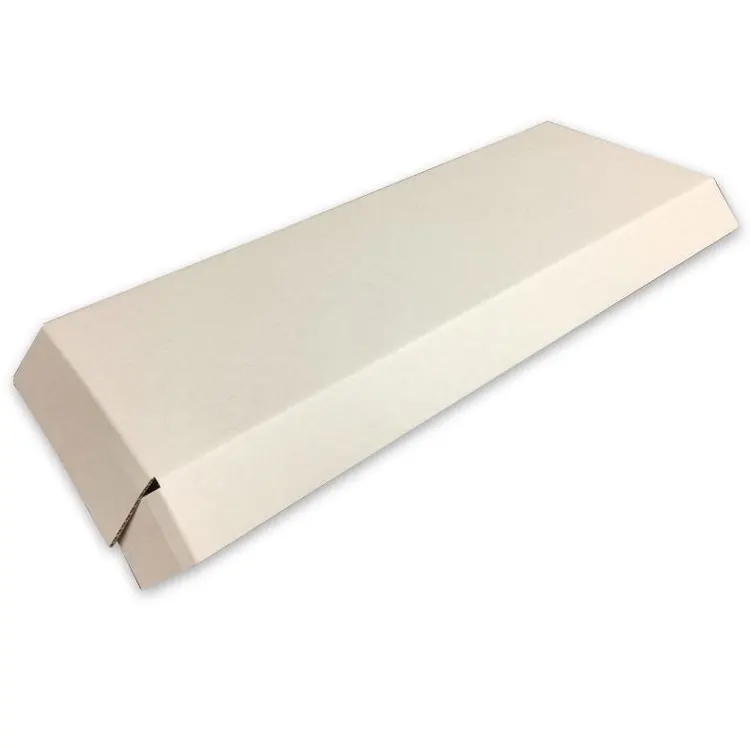 Eco-friendly White Cardboard Boxes Corrugated Small Boxes Custom Five Panel Wrap Shipping Boxes