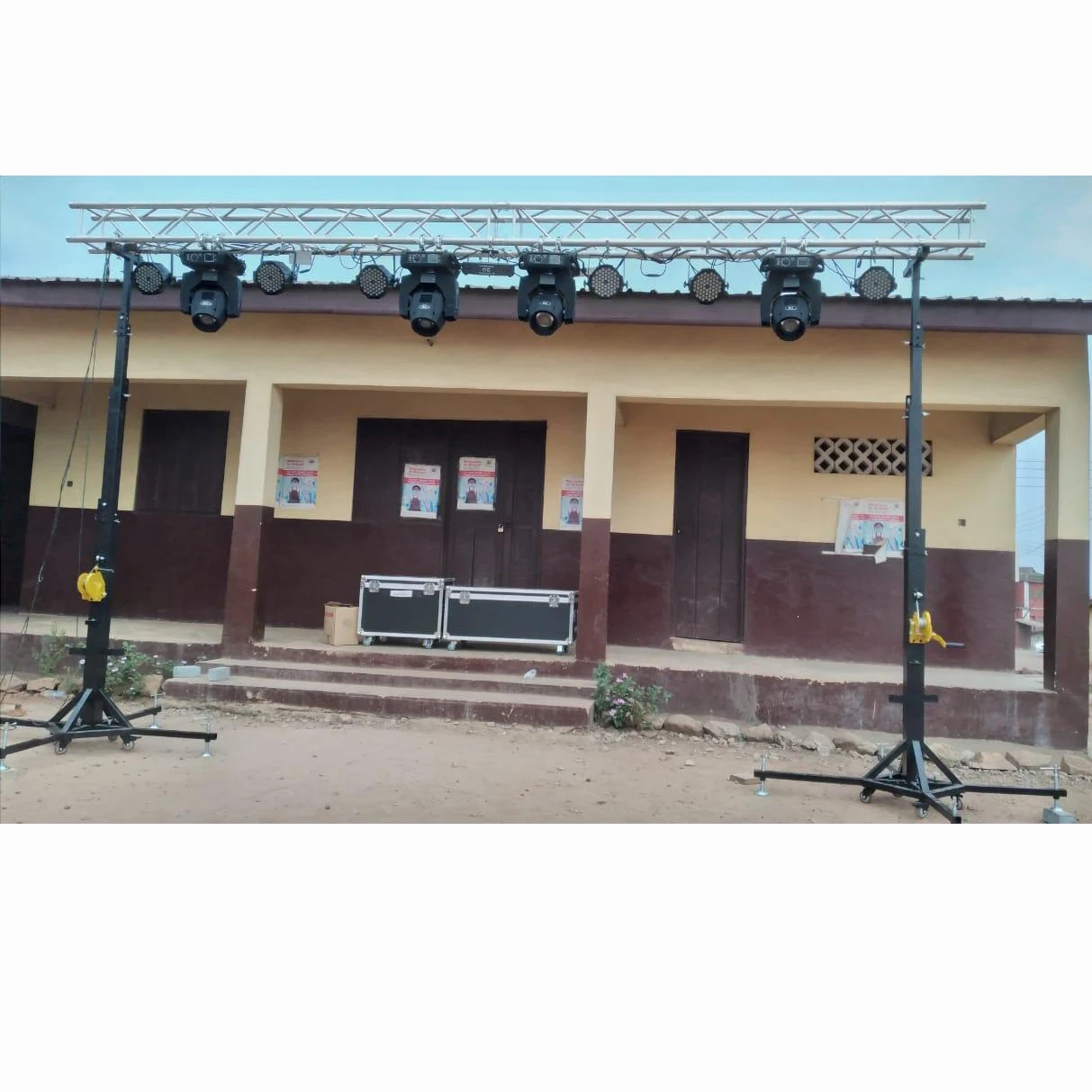 DJ освещение фермы Стенд для наружного или внутреннего использования