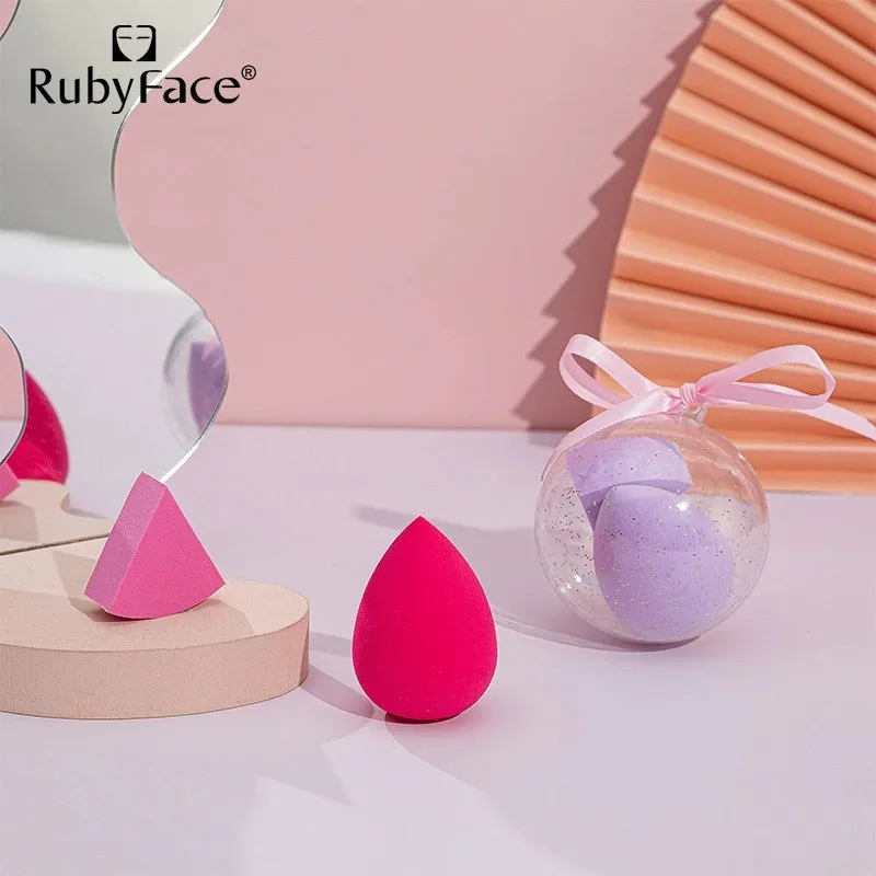 Makeup Sponge Puff Super Soft Waterdrop Makeup Sponge Blender Gourd Triangle Shape Makeup Tools Sponge Gift Set
