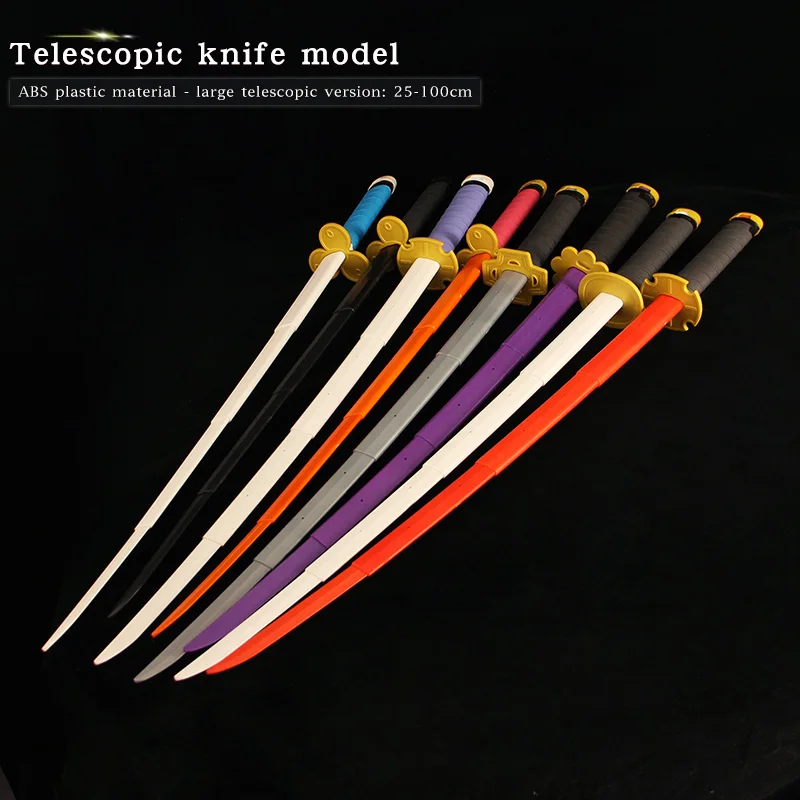 Scalable Plastic Katana Sword Best Popular Kids Cosplay Good Quality Factory Toy Sword