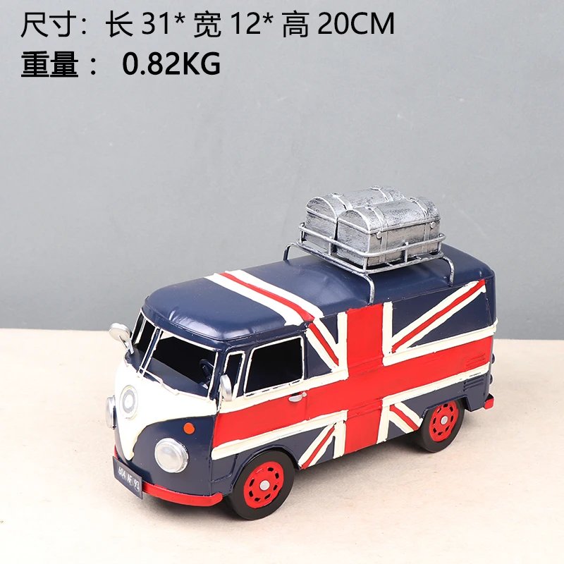 Tour Bus 1:32 Diecast Model iron Bus Metal handmade High Simulation London Open Air Bus Cars Lights Toys Vehicles For Kids Gifts