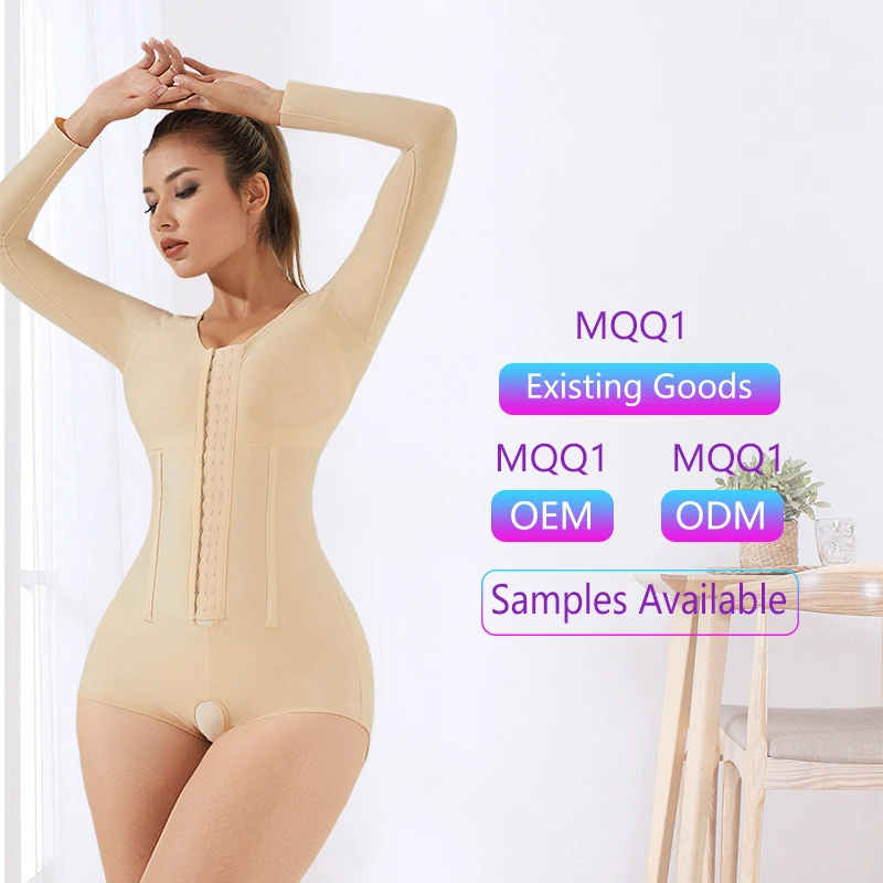 Wholesale Compression Hourglass Tummy Control Post Surgery Stage 2 Fajas Colombianas Bodysuit Shapewear