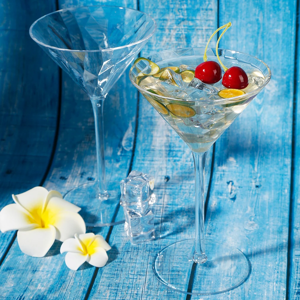 MICHLEY Тритан BPA-FREE Коктейльные бокалы посудомоечная машина пластиковая флейта в форме бокала с красным вином бордового цвета и цвета хаки, посуда для напитков