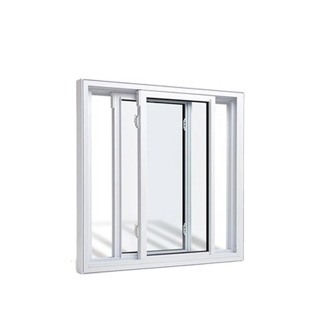 Aluminium Door and Windows Black Color Finish Hurricane Impact  Sliding Window Aluminium Casement Window for Home Design