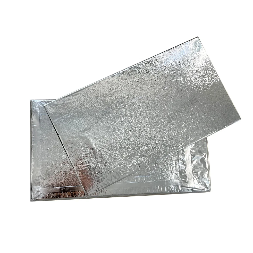Thermo Optimum vacuum insulation panels VIP microporous core evacuated in thin gas-tight envelope