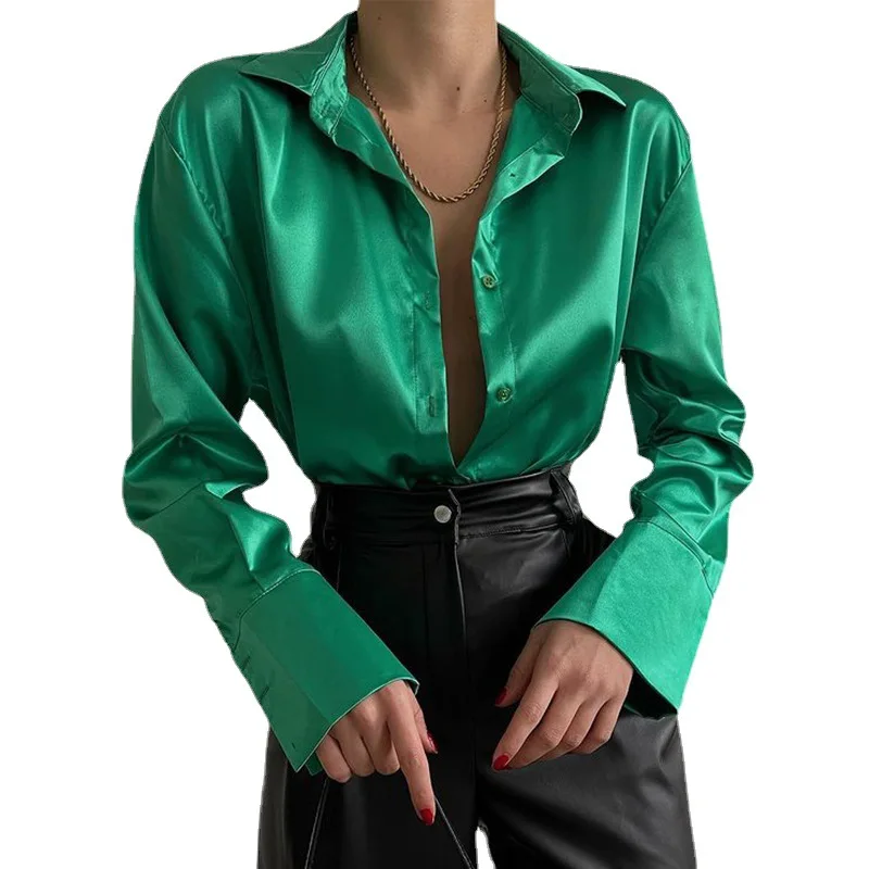 Shirts For Women Neon Blouses Oversize Ladies Blouses 2022 Spring Shirt And Tops Sexy Tops And Blouses Elegant Women