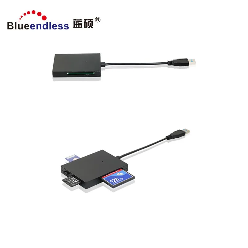  Оптовая продажа с фабрики Blueendless BS-C5U3A multi usb зарядное устройство чтения карт памяти высокоскоростной USB 2 0 3 Multi смарт-карт считыватель штрих-кода 5 слотов