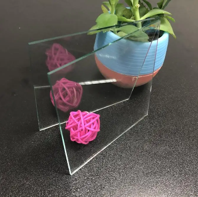 Custom size conference glass holder teleprompter