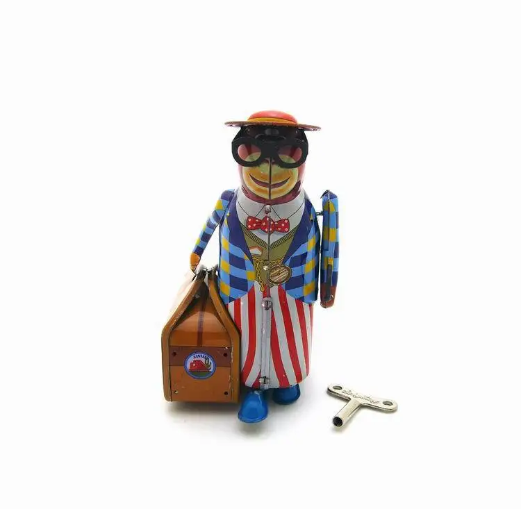 Оловянная игрушка в стиле путешествий, обезьяны, дедушка, декоративный материал