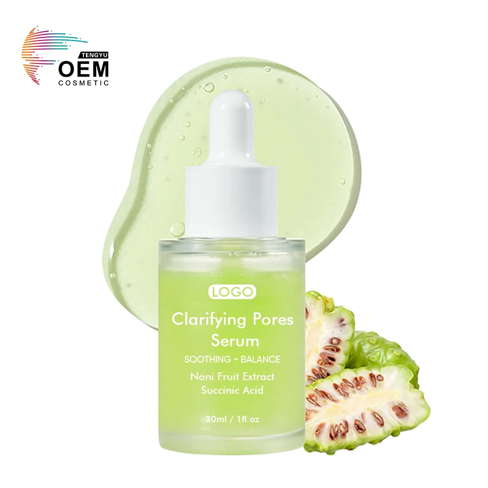 Oem Skincare Soothe Moisturize Remove Excess Oil Firming Clarifying Pore Noni Facial Skin Serum For Blackhead And Whitehead