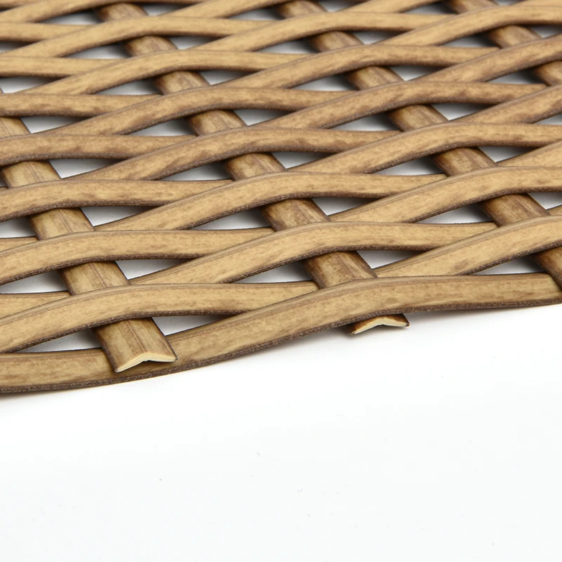 LTR flat rattan plastic wicker material rattan material plastic artificial rattan for weaving