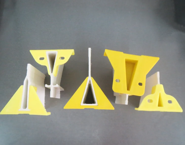 GFRP plastic beam Marketable Pig Raised Floor Support FRP Pultruded Support Beam