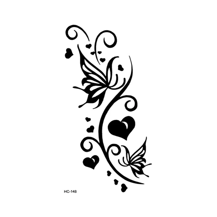 Popular customized designs scorpion temporary tattoo body stickers