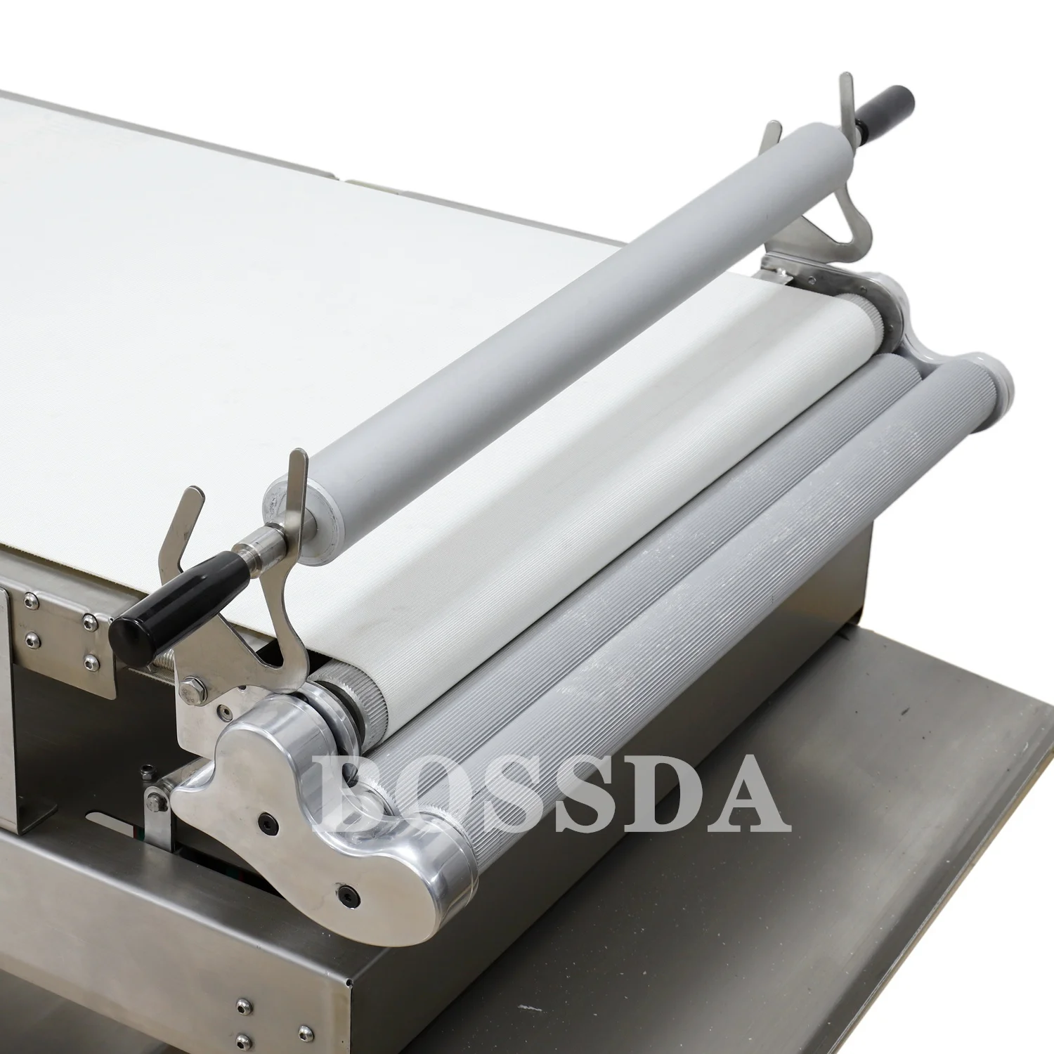 Bossda 650 Stainless Steel automatic Dough Sheeter machine for making croissant bread machine