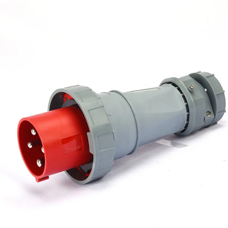 Промышленные вилки 125A 4 Pin 400v IP67 CEE