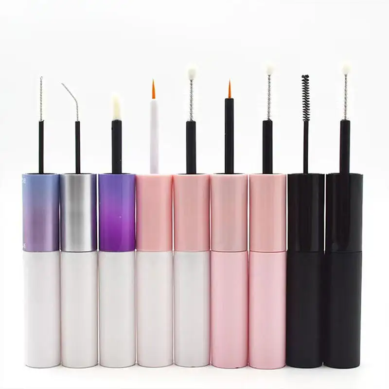 DIY Eyelash Extensions Bond and Seal DIY Lash Bond Seal Glue Glue Strong Premium Custom Eyelash Uv Glue Transparent 10ml 20pcs