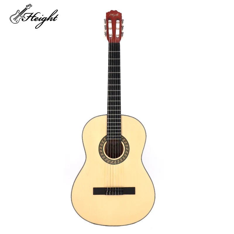 Spruce Wood Classical Guitar Laminated Linden Wood Guitar Akustik