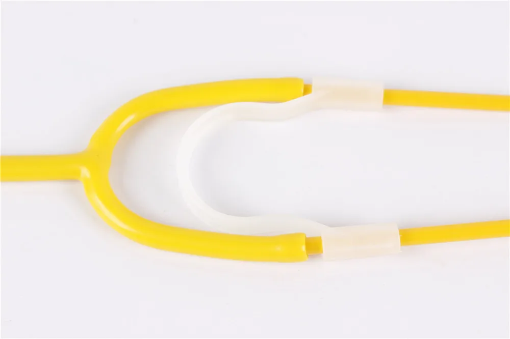 Горячая Распродажа одноразовый легкий желто-красный стетоскоп