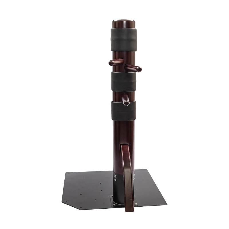 Wholesale Solid Wood Martial Arts Equipments Free Standing Wing Chun Dummies Chinese Kung Fu Training Man Wooden Dummy