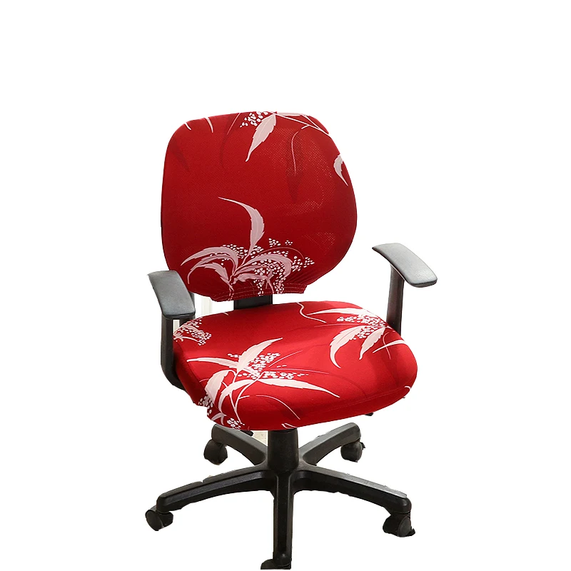
Factory Direct Sales Stretchable Split Chair Cover Rotating Chair Cover For Office 
