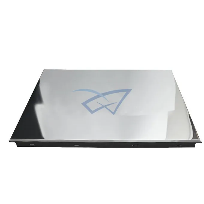 Stylish mirror finished aluminum clip in ceiling smooth surface panel