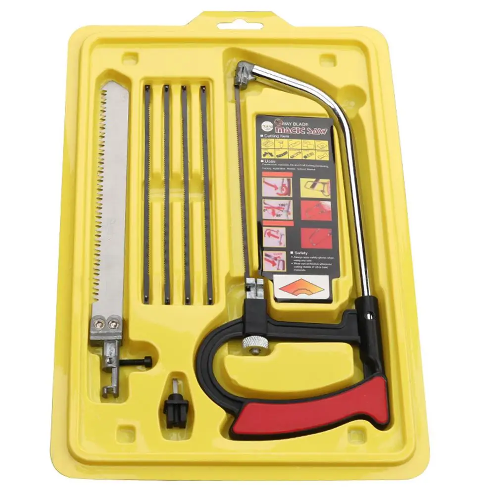 7pcs/set DIY Hand Saw Multi-purpose Small Hacksaw Multi-function