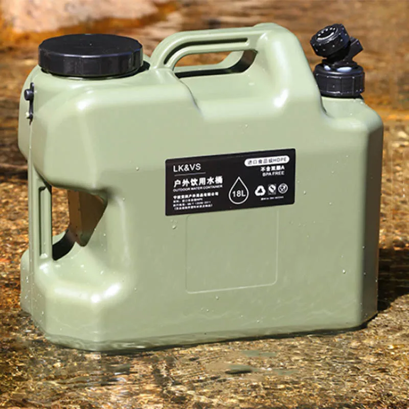 Plastic Water Bottle 10L Camping HIking Fishing Picnic Outdoor Portable Abrasion Resistant High Quality