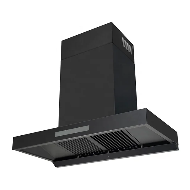 90cm T-shape kitchen Cooker Hood Electric Chimney Range Hood SUS home appliance wall mounted extractor