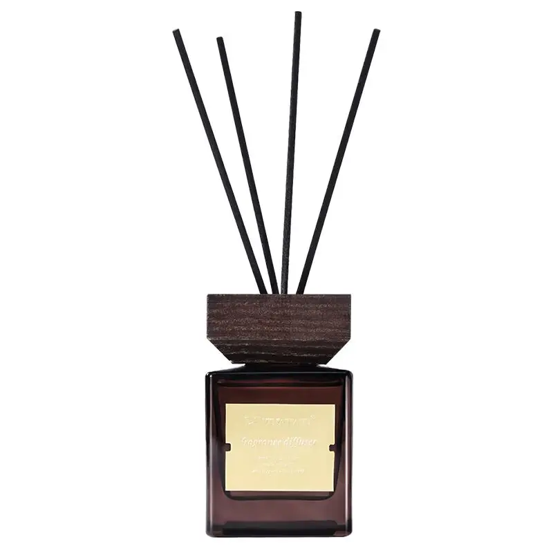 Custom luxury reed diffuser private label popular home fragrance aromatherapy diffuser cover with rattan reed diffuser sticks
