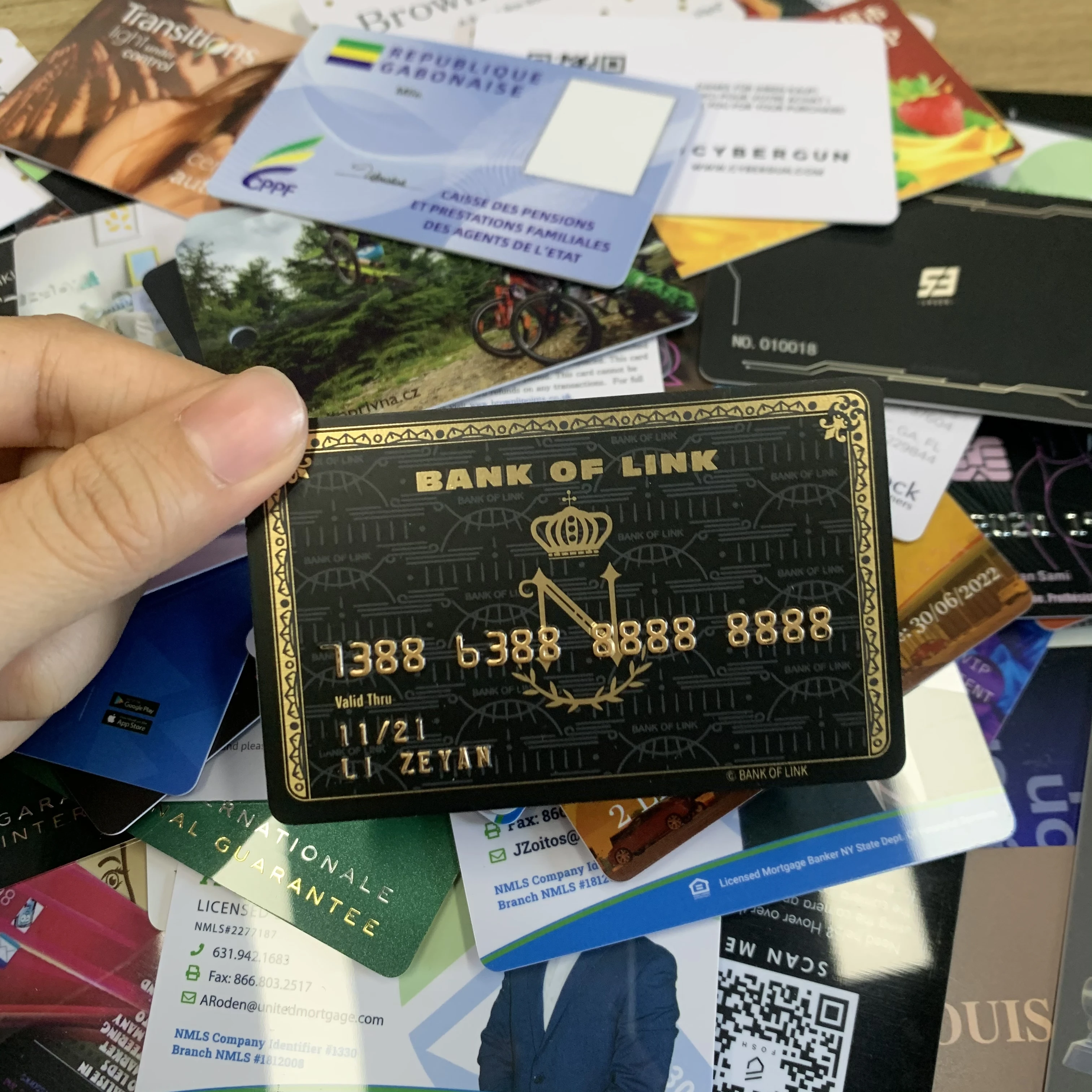 Низкая цена ПВХ визитная карточка пластиковые свадебные пригласительные открытки