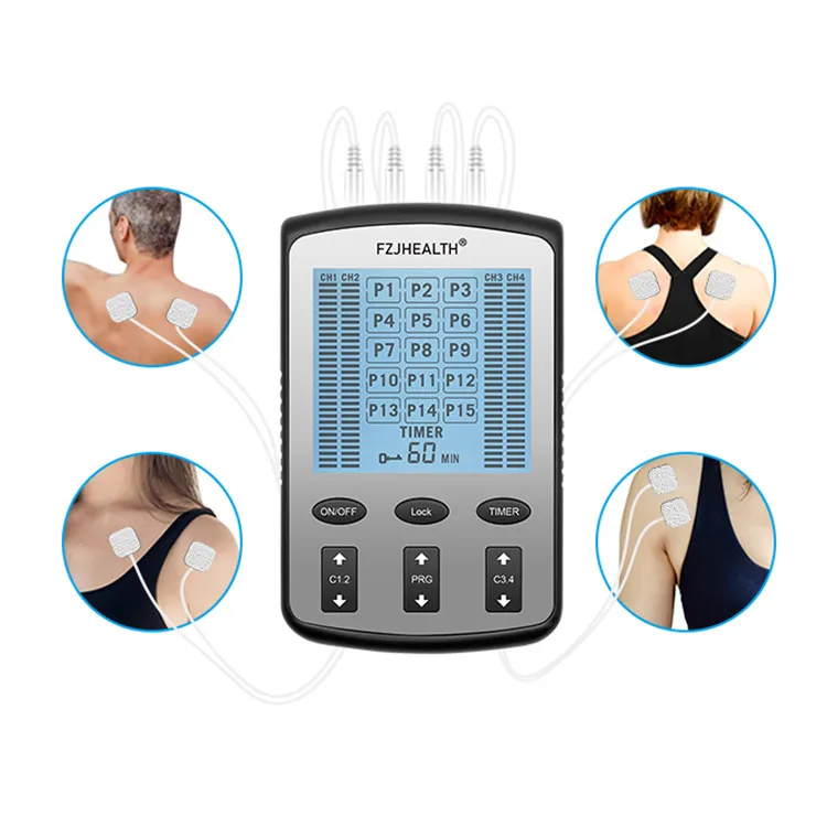 Professional Electric Physiotherapy Ultrasound Machine for Exercise Tens Ems Massager