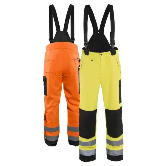 China Wholesale Safety Oxford  Hardwearing Knee Patch Rain  Overall Bib Pant Workwear For Mens