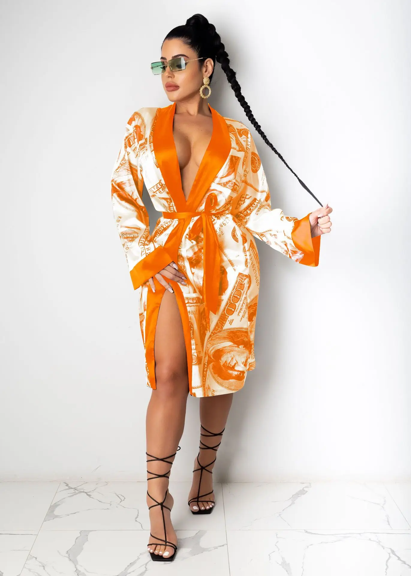 China manufacturer money robe silk pajamas pajamas for women