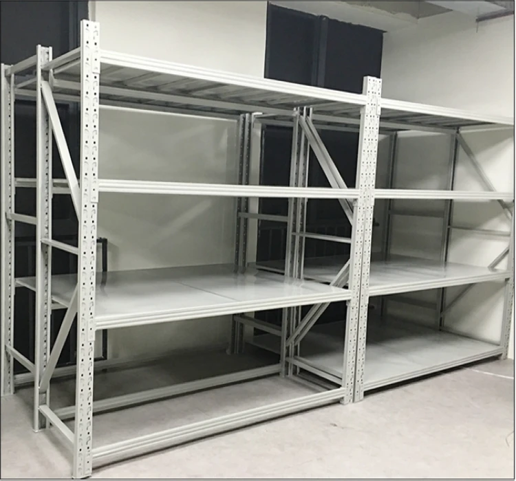 China Supplier Multi Layers Warehouse Medium Duty Metal Longspan Shelving Storage Shelf Rack