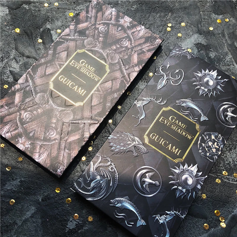 20 Color Game Thrones Eyeshadow Palette Gradient Green Makeup Palette Shimmer Matte Glitter Pigment EyeShadow Palette Waterproof