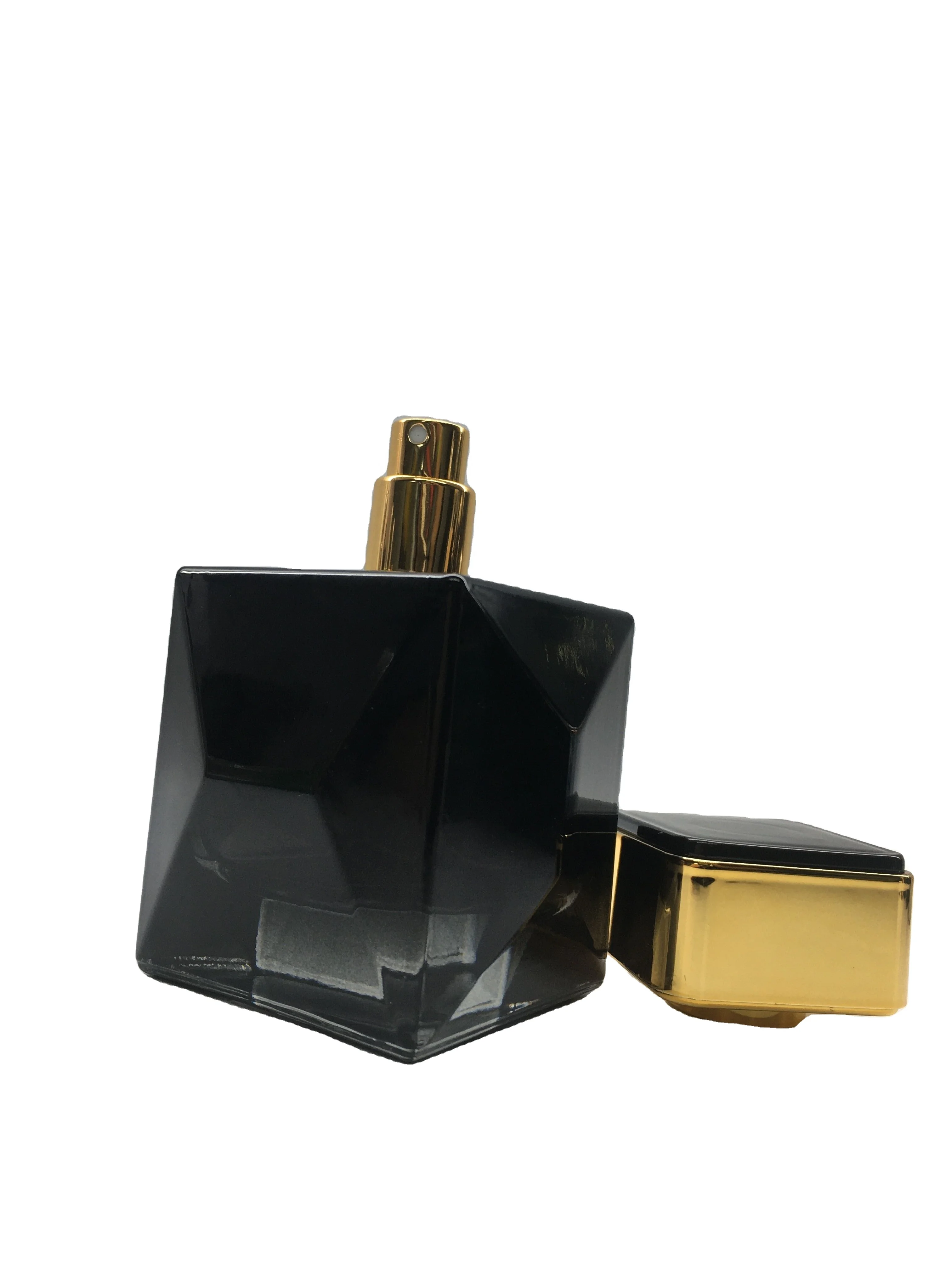 2022 new design High Quality Luxury Design 100ml Glass Empty Refillable Spray Manufacture Beautiful Perfume Bottle