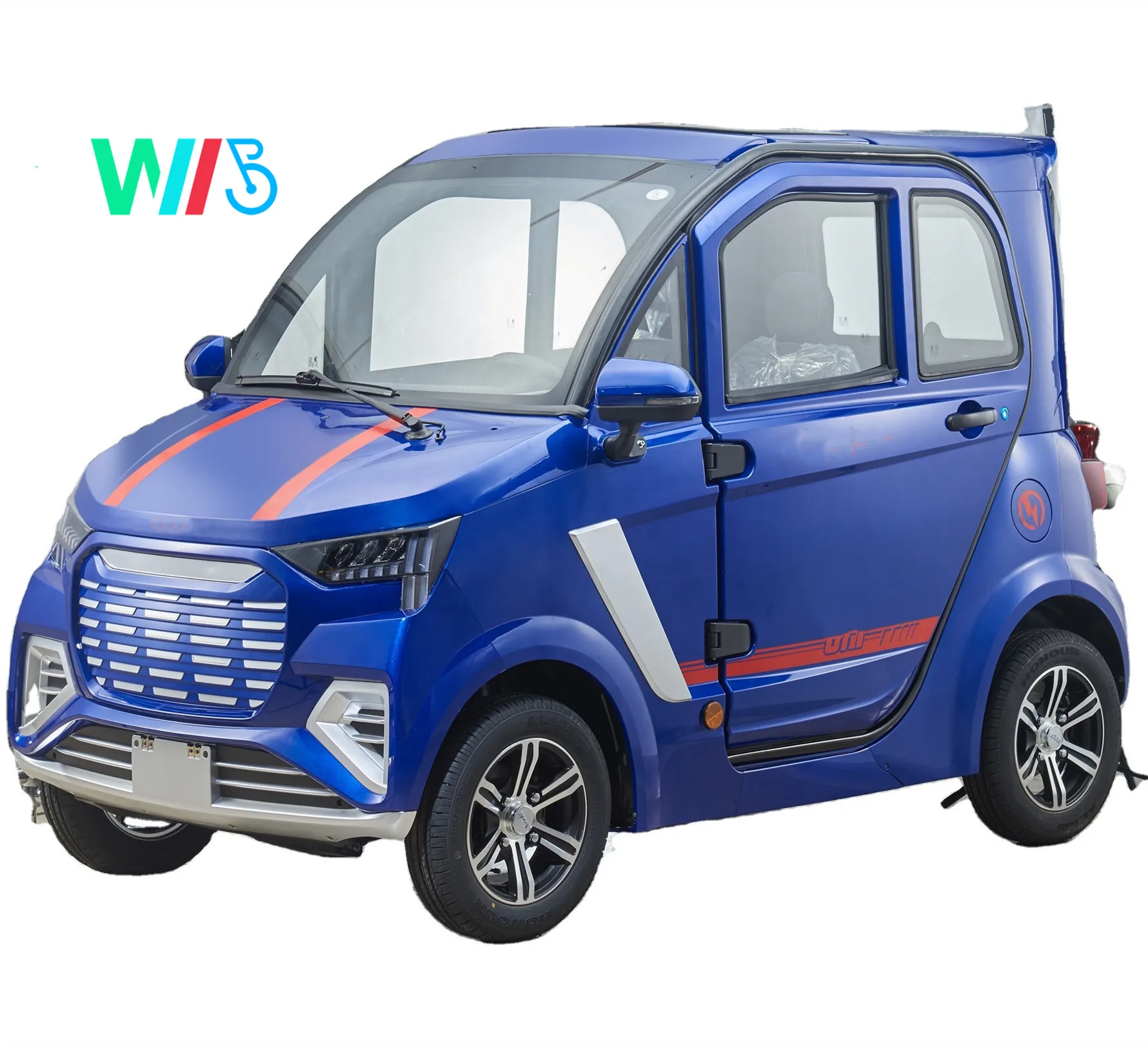 Cheap Fashionable Approved 2 Passengers Electric Mini Vehicle/Car with Enclosed Door Without Driving Licence