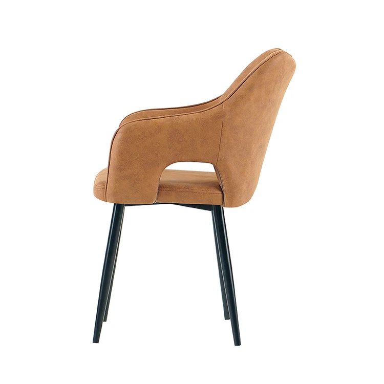 Sponge Dining Chair Vienna Yellow Orange Rabbit Floor Chairs Simple Room Chairs. Bucket Finger Mecca Puffy Corded