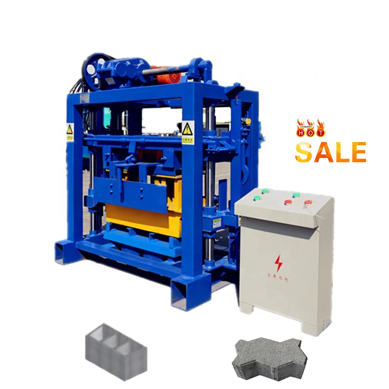 investors looking for projects of small investment block making machine for factory price