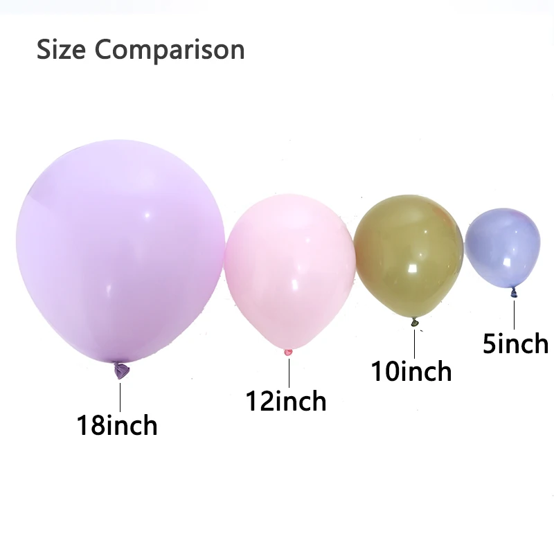 Customized matte thickening balloon Birthday party balloons Global export balloons 100pcs in bag