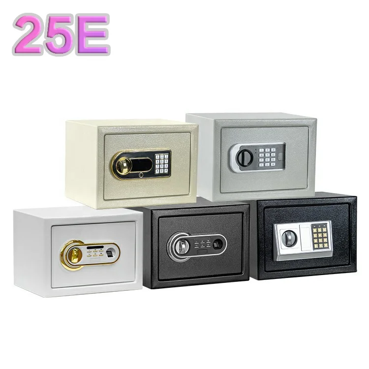 Uchida Small Steel Locker Lock portable Money Deposit Digital Security Home Hidden Safe