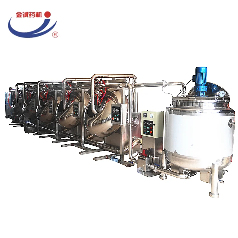 
dry fruits raisin nuts peanut almonds chocolate coating polishing pan machine 
