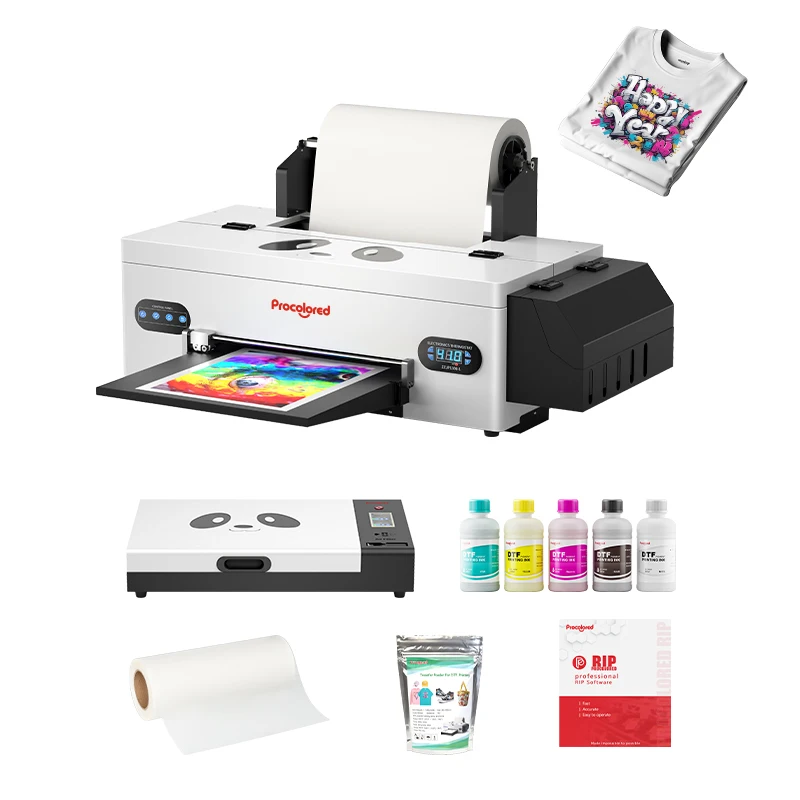 Струйный принтер Impresora 3D pcolored F13 Roll Dtf R1390 A3 машина для футболки