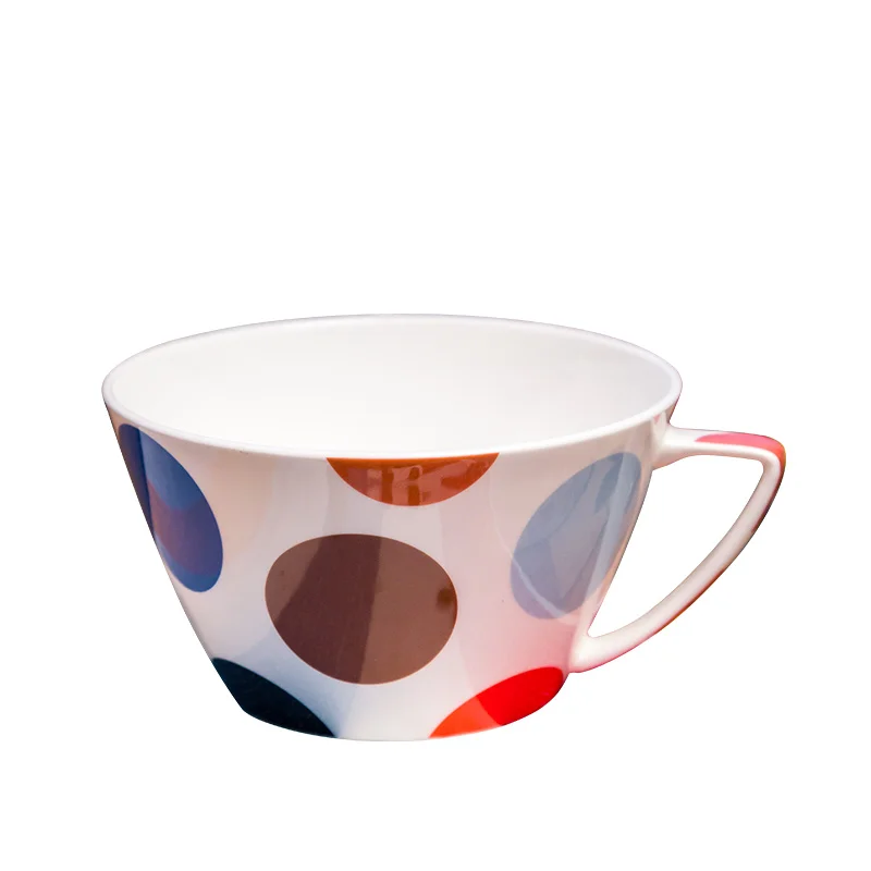 Large Capacity Breakfast Mug / Ceramic Bone China Dinnerware Soup Bowls