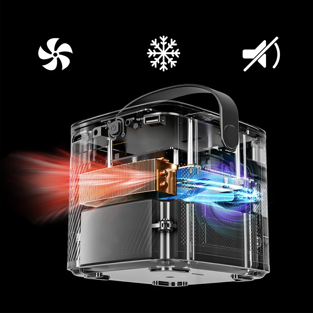 Portable Mini Smart Android 11.0 System BT 5.0 Dual-Band WIFI Outdoor Beamer 450 ANSI Lumens Wireless Pocket 3D Projector