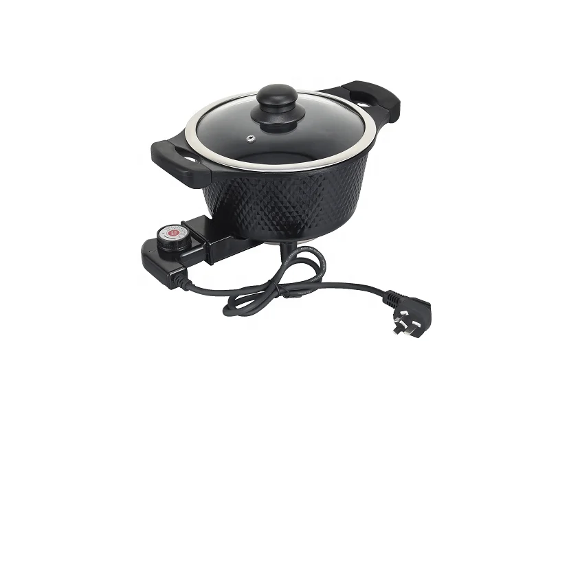 Factory Price Home Hot-selling Smokeless Electric Cooker Electric Wok Deep Dish Non-stick Electric Pot