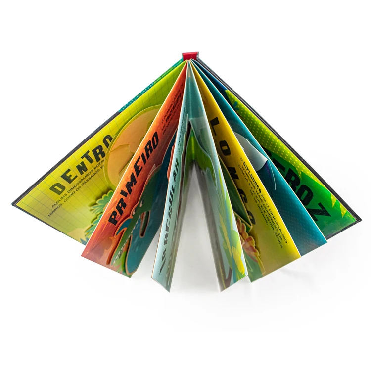 Wholesale Product 3D Books Comic Cartoon Story Children Fancy POP UP Board Books