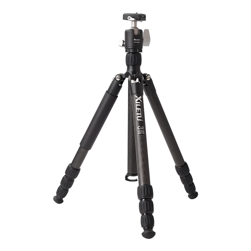 
XILETU XLS-294Ci professional reverse storage 360-degree panoramic photography carbon fiber tripod for digital camera 