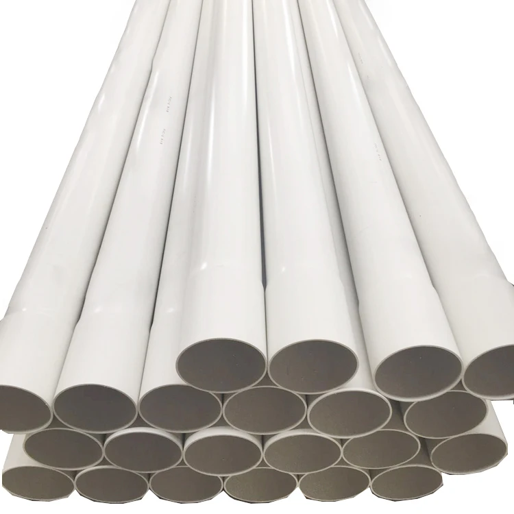 Factory Sale plomberie materials PVC Pipe 50 75  100 110  160 200 mm