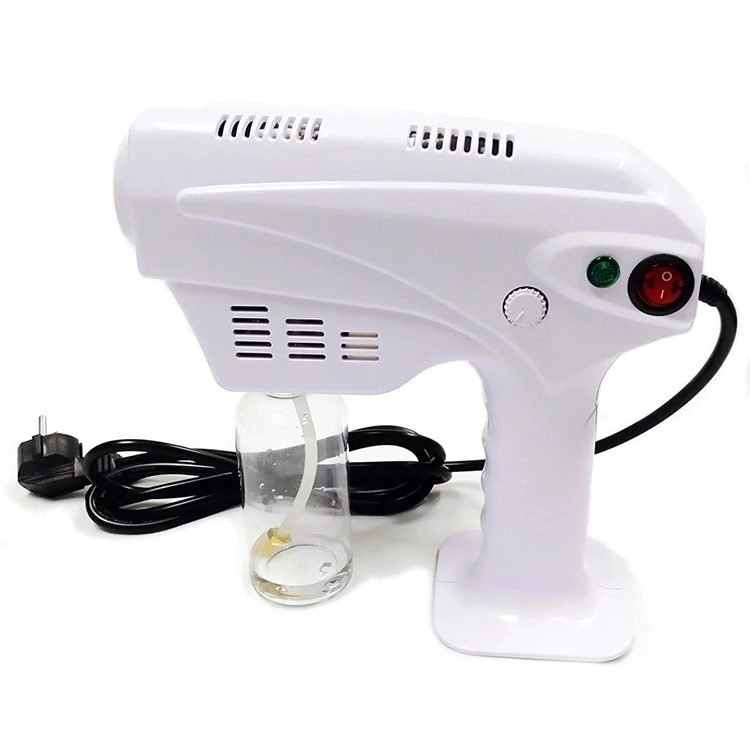 Hot sell Wholesale Cordless Portable Sprayer Fog Machine Disinfection Nano Steam Spray Gun For Car And Household